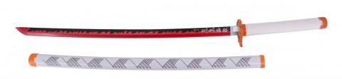 KATANA DEMON SLAYER RENGOKU KYOUJUROU CON LUZ LED